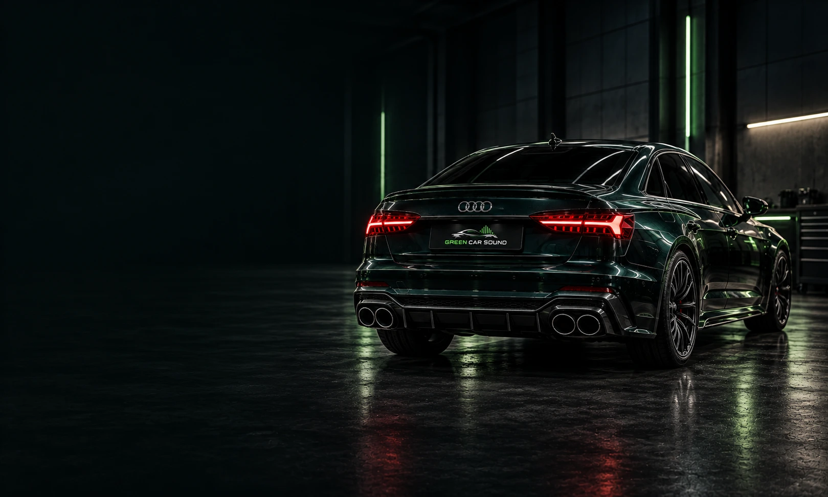Audi – gyári hanggenerátor rendszer átalakítása